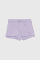 violetto United Colors of Benetton shorts di lana bambino/a Ragazze