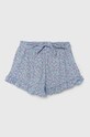 Detské bavlnené šortky United Colors of Benetton bavlna modrá 3M39G901D.P.Seasonal