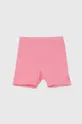 rózsaszín United Colors of Benetton gyerek rövidnadrág Lány
