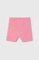 Otroške kratke hlače United Colors of Benetton roza