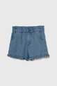 Детски дънков къс панталон United Colors of Benetton памук син 4AD6G901N.P.Seasonal