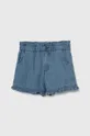 блакитний Дитячі джинсові шорти United Colors of Benetton Для дівчаток