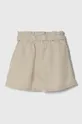 United Colors of Benetton shorts in lino bambino/a beige