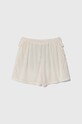Дитячі шорти United Colors of Benetton 4SEXC902W.G.Seasonal бежевий SS24