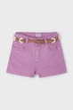 Detské krátke nohavice Mayoral 234.6E.Mini.PPYH ružová SS24