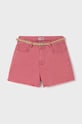 Detské krátke nohavice Mayoral s elastanom ružová 275.8C.Junior.PPYH