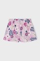 Dziewczynka Mayoral szorty bawełniane dziecięce 3253.6E.Mini.PPYH fioletowy