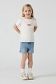 Dětské riflové kraťasy Levi's riflovina modrá 3EH272