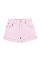 Levi's pantaloni scurti copii casual roz 3EK167