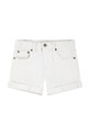 Levi's pantaloni scurti din denim pentru copii casual alb 4EH272