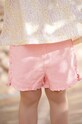 Tartine et Chocolat pantaloni scurți de in pentru copii casual roz TY26031.104
