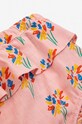 Девочка Детские шорты с примесью льна Bobo Choses 124AB071 розовый