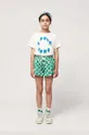 зелёный Детские хлопковые шорты Bobo Choses Для девочек