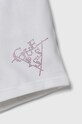 Κοριτσίστικα Παιδικό βαμβακερό σορτς Guess J4GD13.KA6R3.PPYH λευκό