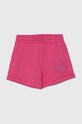 Guess pantaloni scurți din bumbac pentru copii casual roz J4GD13.KA6R3.PPYH