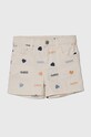 Guess szorty jeansowe dziecięce wzorzyste biały K4GD00.WG5P0.PPYH