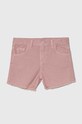 Детские джинсовые шорты Guess casual розовый K4GD01.WFGB0.PPYH