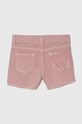 Детские джинсовые шорты Guess K4GD01.WFGB0.PPYH розовый SS24