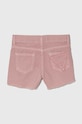 Дитячі джинсові шорти Guess K4GD01.WFGB0.PPYH рожевий SS24