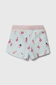 Дитячі бавовняні шорти Guess K4GD13.KA6R3.PPYH бірюзовий SS24