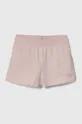 розовый Детские хлопковые шорты Pepe Jeans NERISSA Для девочек
