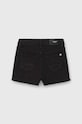 Παιδικό σορτς τζιν Pepe Jeans A-LINE SHORT HW JR PG800861XG8 μαύρο SS24