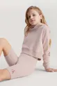 ροζ Παιδικά σορτς Calvin Klein Jeans