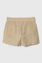 zippy shorts con aggiunta di lino bambino/a beige