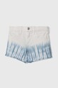 Abercrombie & Fitch pantaloni scurti din denim pentru copii casual albastru KI249.4127