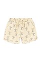 Dětské plavkové šortky Konges Sløjd béžová KS100077