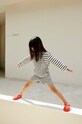 Дитячий бавовняний комбінезон Liewood Venedict Stripe Dungaree комбінезон блакитний LW18846