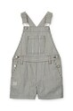 Дитячий бавовняний комбінезон Liewood Venedict Stripe Dungaree LW18846 блакитний SS24