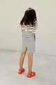 Дитячий бавовняний комбінезон Liewood Venedict Stripe Dungaree LW18846 блакитний