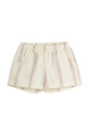 bianco Mini Rodini shorts con aggiunta di lino bambino/a Bambini