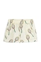 Детские шорты Mini Rodini узор белый 2423010211