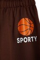 Κοριτσίστικα Παιδικό σορτς Mini Rodini Basket 2423012416 καφέ