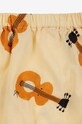 Băieți Bobo Choses pantaloni scurți din bumbac pentru bebeluși 124AB074 galben