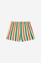 Bobo Choses szorty bawełniane niemowlęce 124AB080 multicolor SS24