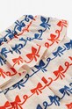 Băieți Bobo Choses pantaloni scurți din bumbac pentru bebeluși 124AB135 multicolor