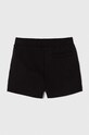 Παιδικό σορτς Calvin Klein Jeans IN0IN00174.PPYH μαύρο SS24