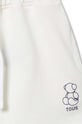 Băieți Tous pantaloni scurți din bumbac pentru bebeluși Classic.2003 alb