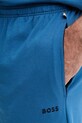 BOSS szorty lounge męskie bawełniane z elastanem Mix&Match Short CW niebieski 50515314