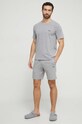 BOSS pantaloni scurți de lounge 50515367 gri SS24