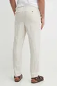 Lanene hlače Polo Ralph Lauren 63% Lan, 19% Lyocell, 18% Pamuk