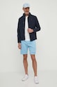Tommy Hilfiger szorty MW0MW34201 niebieski SS24