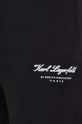 čierna Šortky Karl Lagerfeld