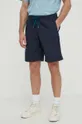 mornarsko modra Bombažne kratke hlače PS Paul Smith Moški