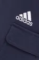 tmavomodrá Bavlnené šortky adidas