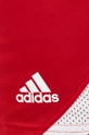 czerwony adidas Performance szorty treningowe Icon Squad