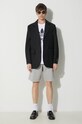Бавовняні шорти adidas Originals Essential IR6848 сірий SS24